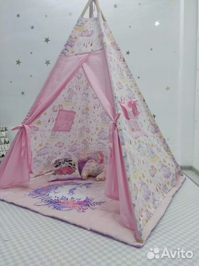 Вигвам детский, Палатка, шатер домик, новый