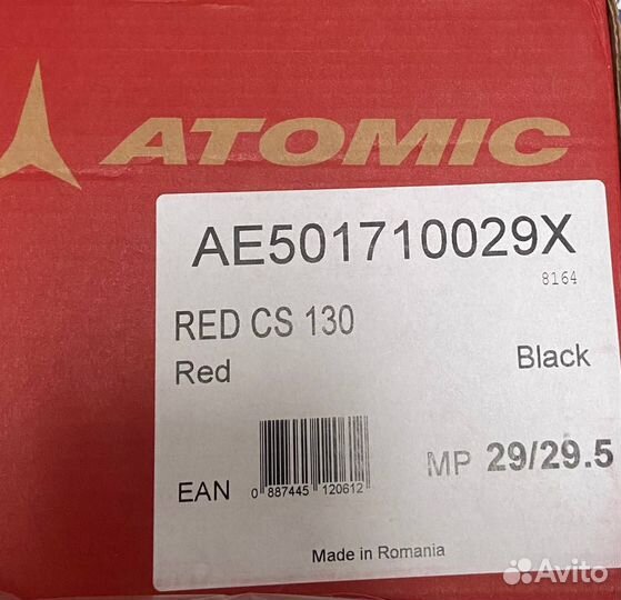 Ботинки горнолыжные atomic Redster Club Sport 130