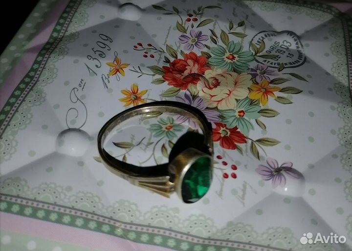 Кольцо 875 пробы