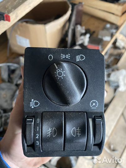 Блок Управления светом Опель Зафира А