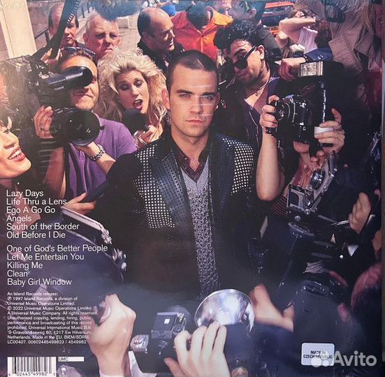 Винил Robbie Williams – Life Thru A Lens (LP)