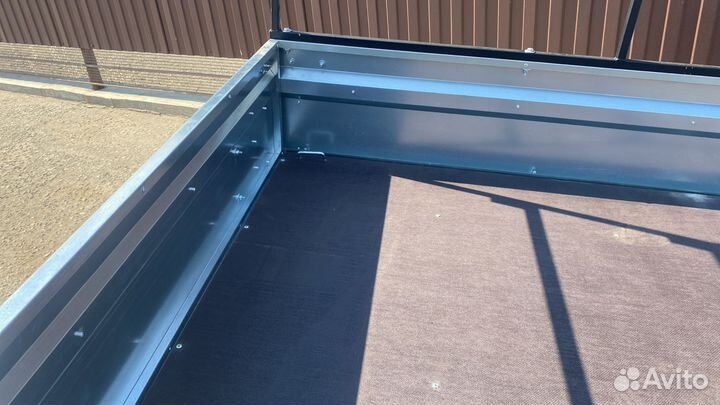 Прицеп Кремень Профи 2,5х1,5 с тентом 70 см