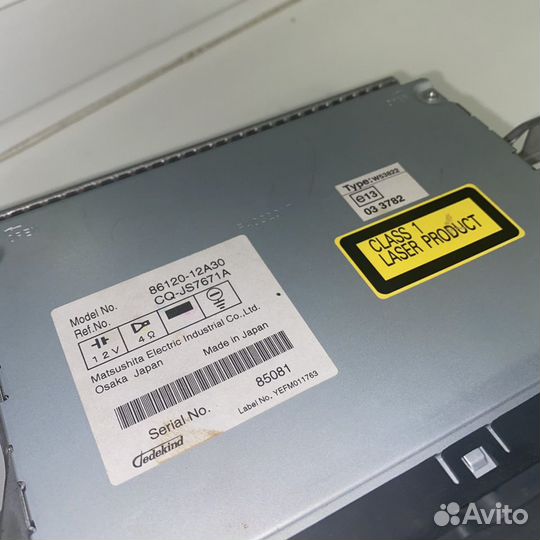 Магнитола Toyota Corolla