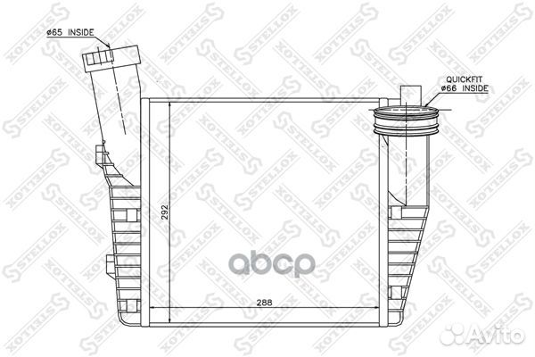 Охладители воздуха промежуточныеstellox 104008