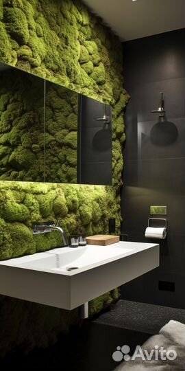 Фитопанели/ фитопанно / картины из мха/ озеленение