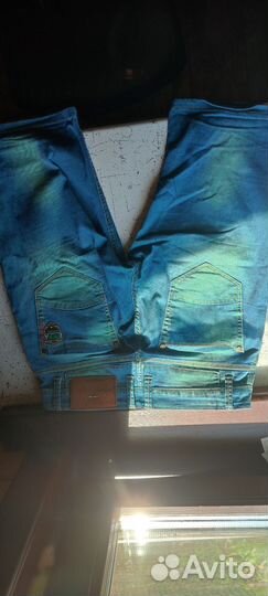 Джинсовые шорты armani