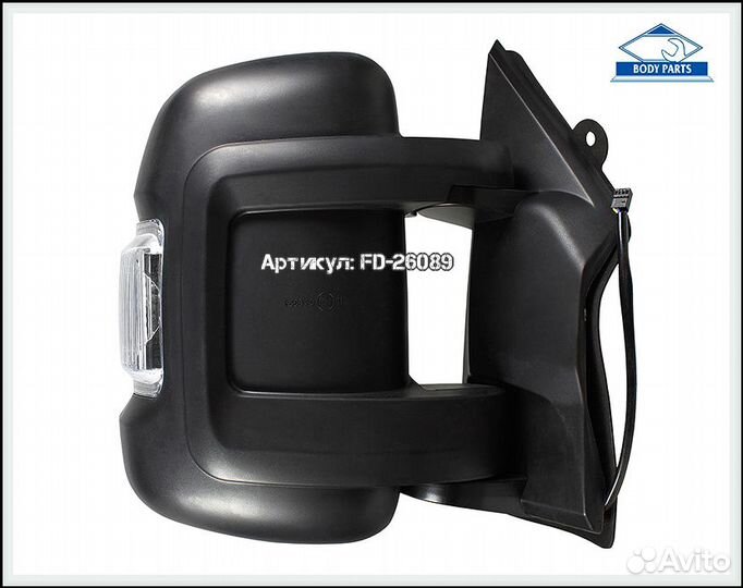 Зеркало правое электрическое Fiat Ducato