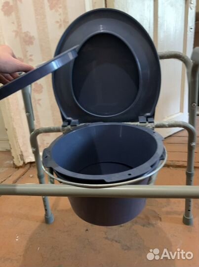 Стул туалет унитаз портативный для инвалидов