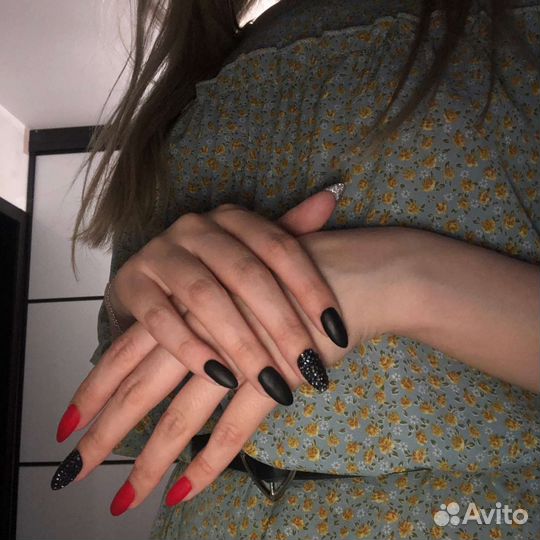 Маникюр гель-лак / наращивание