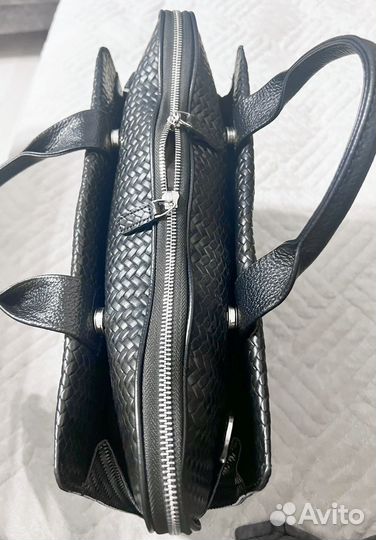 Мужской кожаный портфель Desisan