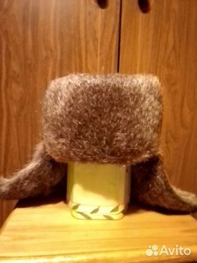 Мужская шапка ушанка