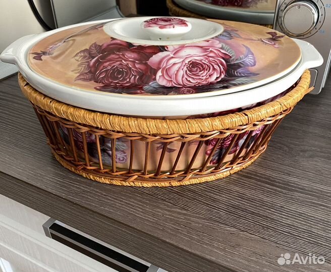 Утятница новая фарфор