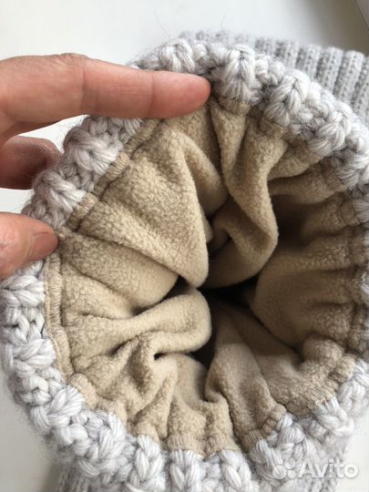 Новая шапка и снуд из итальянской пряжи