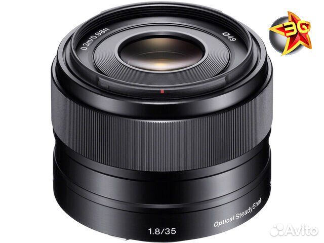 Объектив Sony 35mm f/1.8 SEL35F18 Black