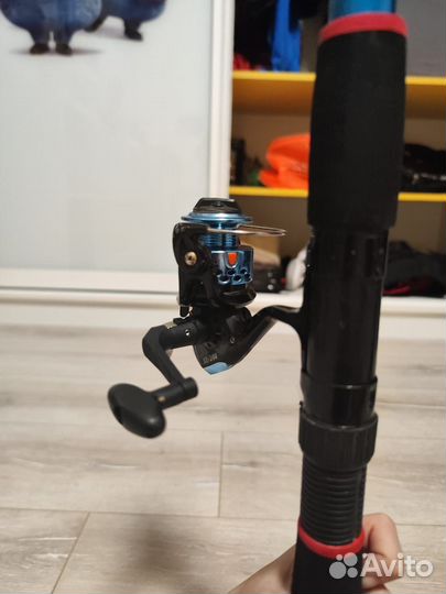 Спининг с катушкой б/у