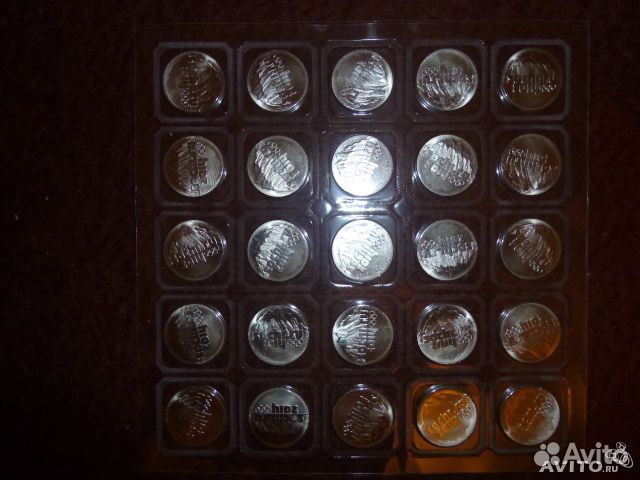 Монеты Сочи (25 рублей)