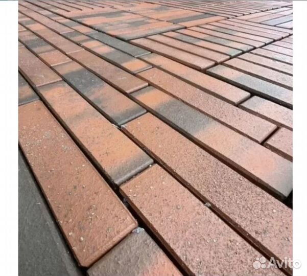 Клинкерная тротуарная брусчастка лср