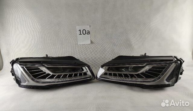 Фары Audi A8 D4 рестайлинг Full Led комплект 4H0