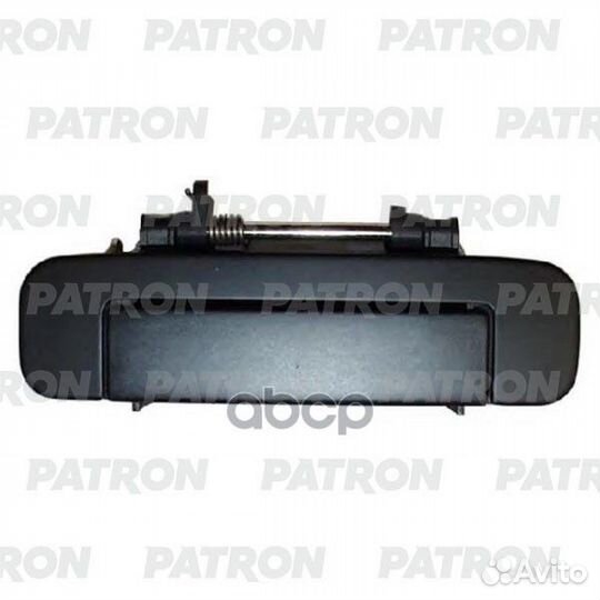 Ручка двери наружн задн лев Audi 100 88-91 (чер