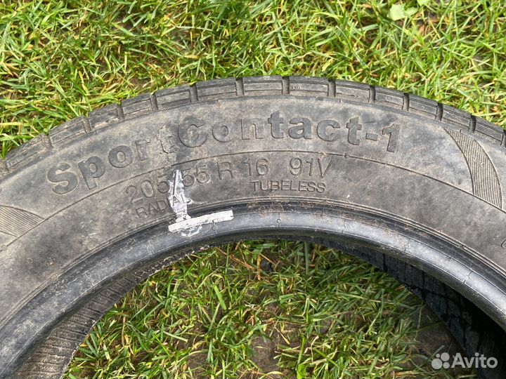 Continental ContiSportContact 1 205/55 R16