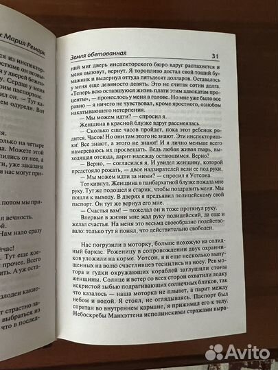 «Земля обетованная», Эрих Мария Ремарк