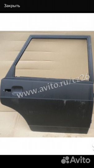 Дверь задняя правая ваз 2109