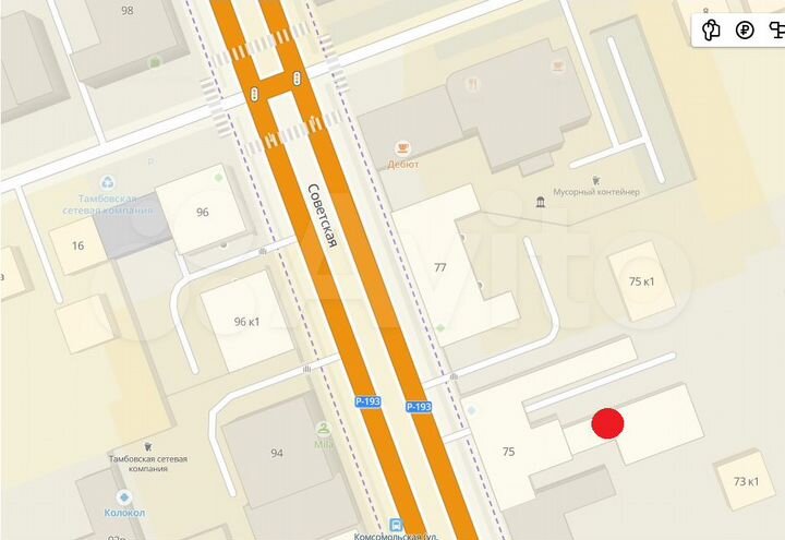 Свободного назначения, 25 м²