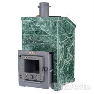 Печь для бани Гроза в облицовке