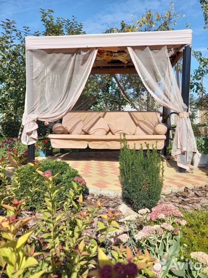 Комплект тент, москитная сетка, диван и подушки