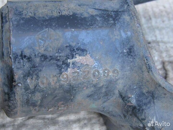 Пневмостойка передняя левая, Jeep Grand Cherokee WK2 рестайлинг 2016