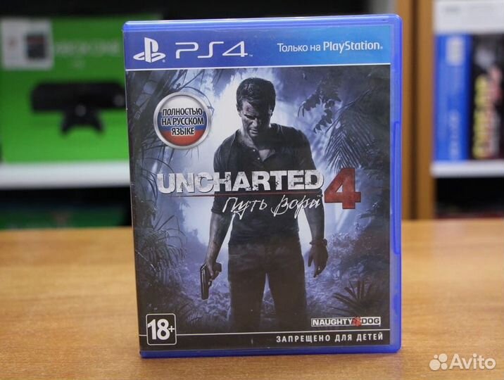 Uncharted 4: Путь вора (PS4, рус, бу)