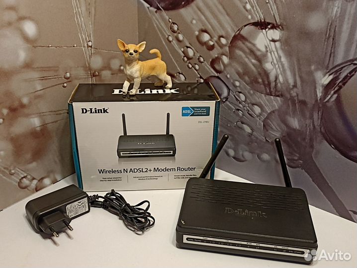 Wi-Fi роутер D-Link DSL-2740U