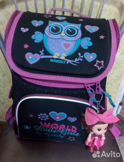 Ранец-трансформер Grizzly (рюкзак для нач.классов)