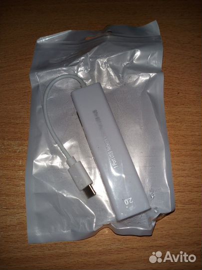 Сетевой адаптер для Ethernet Type-C - RJ-45 LAN