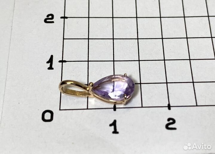 Подвеска золотая (вк1)