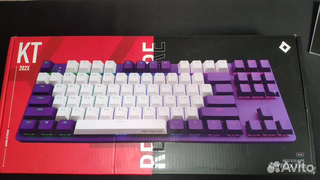 Red square keyrox tkl g3ms purple купить в Иваново | Электроника | Авито