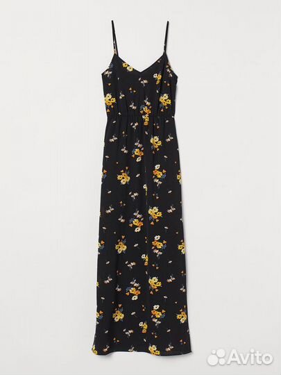 Платье в пол с разрезами H&M