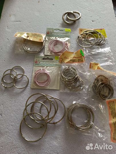 Кольца разъемные 55 шт. разного диаметра