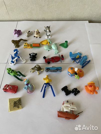 Игрушки из киндера - не комплект (запчасти)