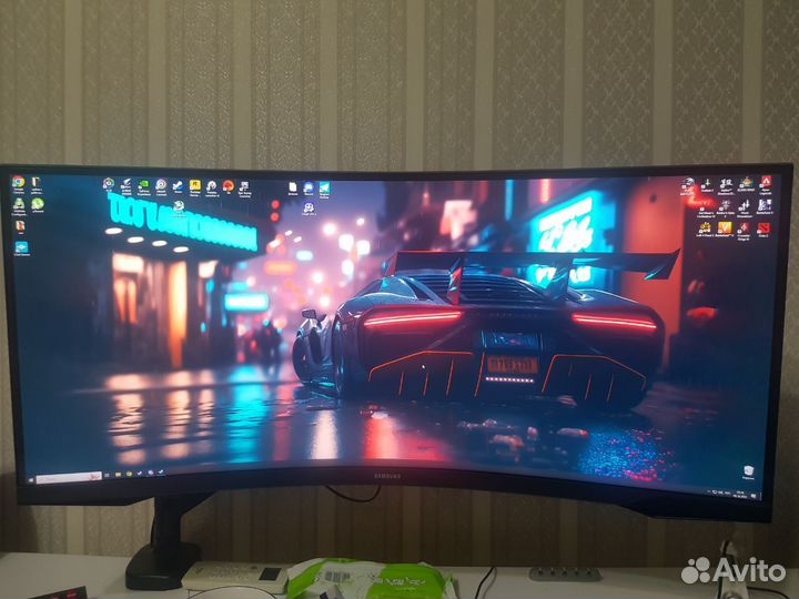 Монитор Samsung Odyssey G5 C34G55twwi