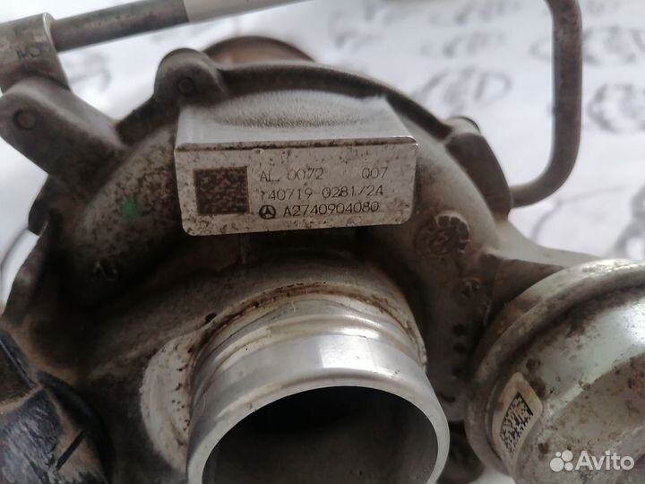 Турбина mercedes 212