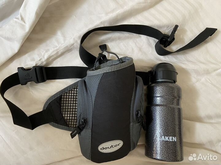 Сумка для фляги напоясная deuter с флягой laken