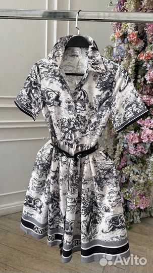 Платье Dior - хит сезона 2024 (премиум)