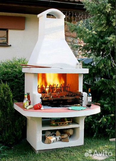 Печь-барбекю 