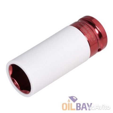 Головка ударная для колёсных дисков 1/2 21мм удл