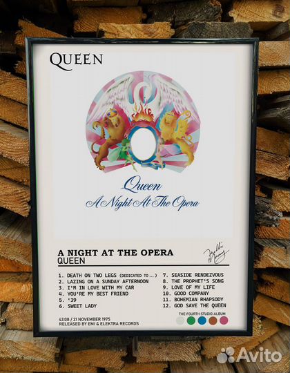 Постер Queen - A Night AT The Opera