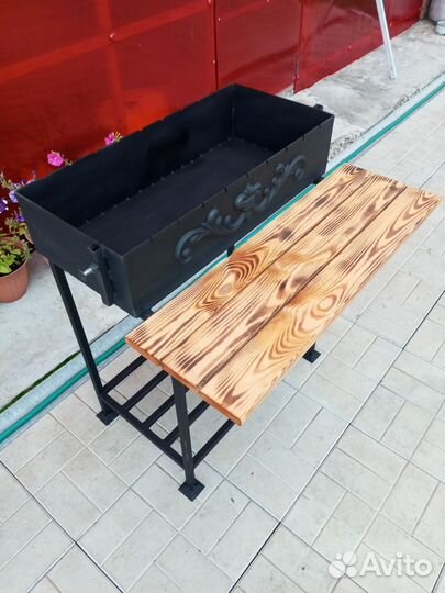 Мангал с крышей. Крыша регулируется