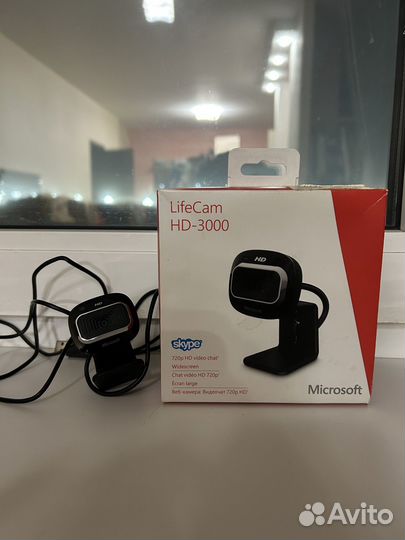 Веб-камера Microsoft LifeCam HD-3000 720p HD