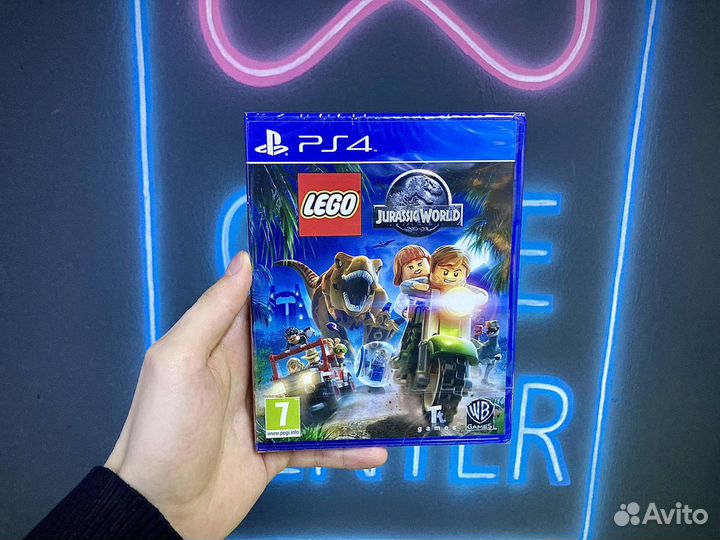 Диск ps4 ps5 Lego Jurassic World