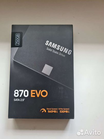 Жесткий диск ssd Samsung 870 evo